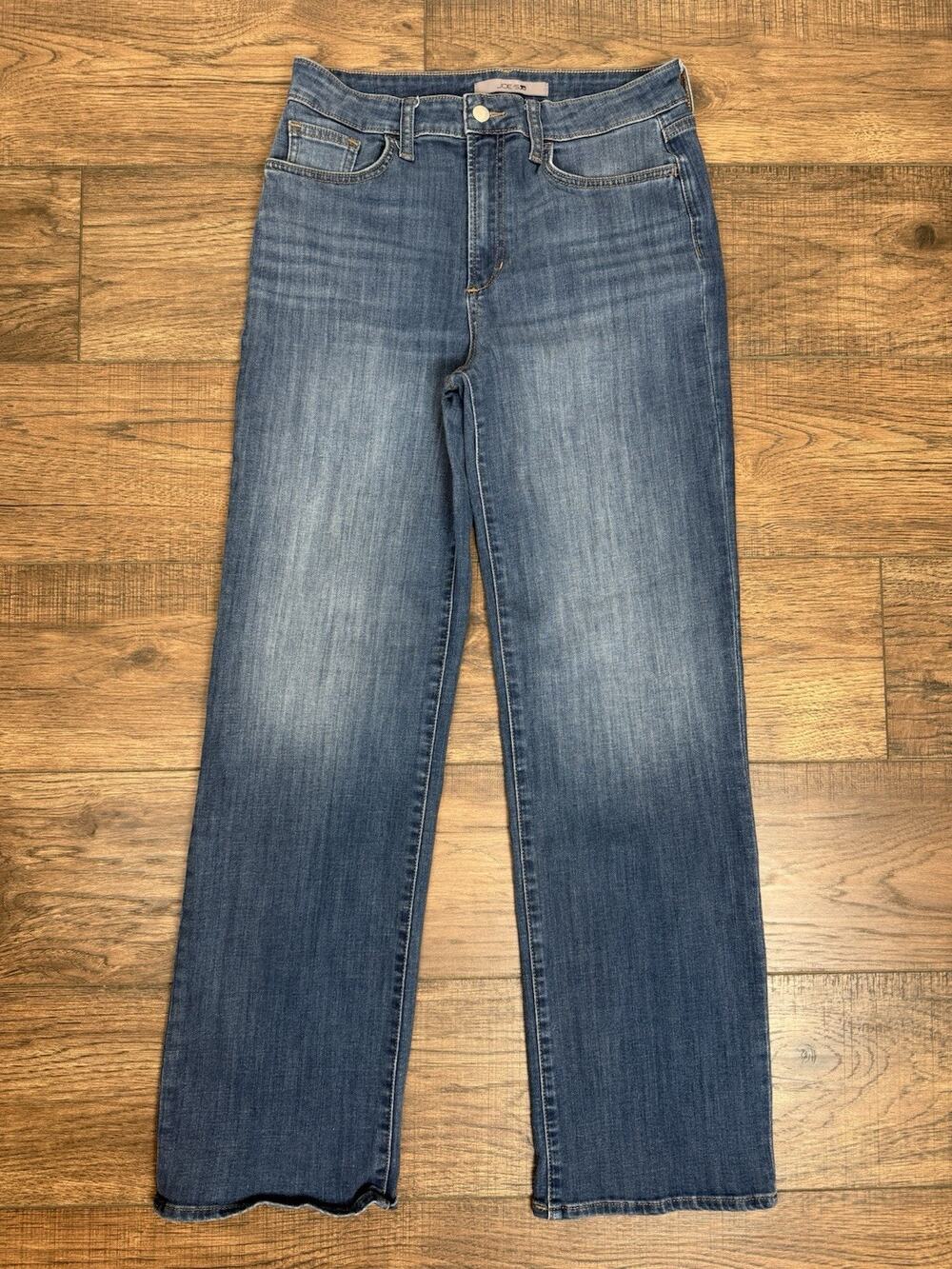 Joe's Jeans Wide Leg Jeans Women 29 Blue Wangari High Rise Full Length Stretch